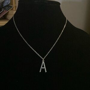 Initial A Necklace